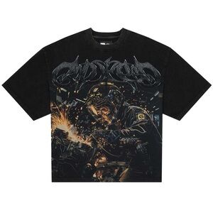 Godspeed Steel Sharpens Steel Tee Black - M